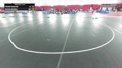 106 lbs Round 3 (8 Team) - Fisher Bigelow, Oconto Falls vs Isaiah Brunell, United North Central