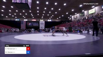 57 kg Quarters - Dalton Henderson, Virginia vs Matthew Ramos, Boilermaker RTC