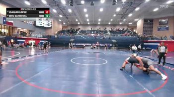 285 lbs Cons. Round 1 - Eric Sandoval, El Paso Franklin vs Joaquin Lopez, El Paso Hanks