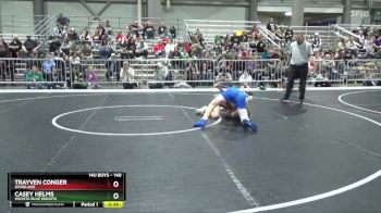 140 lbs Cons. Round 3 - Trayven Conger, Goodland vs Casey Helms, Wichita Blue Knights