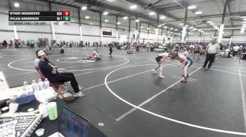 126 lbs Consi Of 8 #2 - Ryker Musgrove, Redskin Wrestling vs Dylan Anderson, No Team