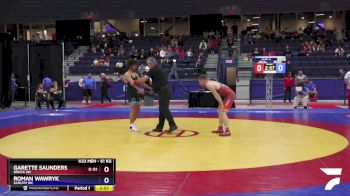 61 kg Quarterfinal - Garette Saunders, Brock WC vs Roman Wawryk, Guelph WC