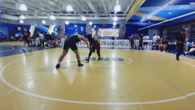 285 lbs Cons. Round 3 - Jakari Johnson, Lake Gibson High School vs Colton Hersey, Camden
