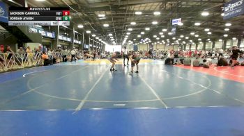 160 lbs Rr Rnd 2 - Jackson Carroll, Patton Trained Blue vs Jordan Ayash, Shore Thing Surf