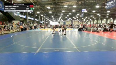 160 lbs Rr Rnd 2 - Jackson Carroll, Patton Trained Blue vs Jordan Ayash, Shore Thing Surf