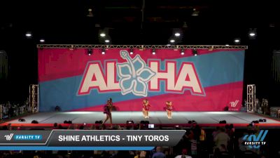 Shine Athletics - Tiny Toros [2022 L1.1 Tiny - PREP - D2 Day 1] 2022 Aloha Reach The Beach: Daytona Beach Showdown - DI/DII