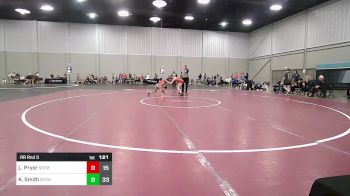 100 lbs Rr Rnd 3 - Lizzy Pryor, Sisters On The Mat Purple vs KyLee Smith, Sisters On The Mat Pink