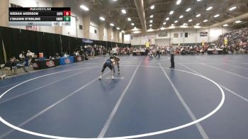 150 lbs Quarterfinals (8 Team) - J`Shawn Sterling, Omaha Bryan vs Kieran Akerson, Creighton Prep