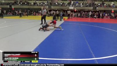 95 lbs Cons. Round 2 - Edisen Fullhart, NEIWC vs Hunter Burns, West Salem Bangor