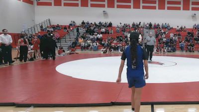 85 lbs Finals (2 Team) - Tessa Rich, Dodge City Middle School vs Emmaley Montoya, Dodge City Comanche Middle School