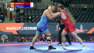 125 kg Quarterfinal - Gennadij Cudinovic, GER vs Lkhagvagerel Munkhtur, MGL