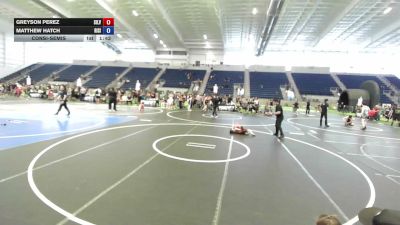 54 kg Consolation - Greyson Perez, Silvaback Training Center vs Matthew Hatch, Rising Sun WC