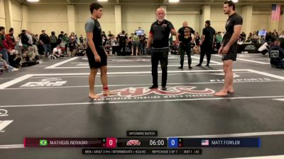 Matheus Novaski vs Matt Fowler 2025 ADCC Charlotte Open