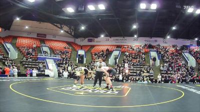 285 lbs Semifinals (8 Team) - Zachariah Linton, Hudson vs Rowan Bradford, Decatur
