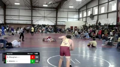 215 lbs Round 5 (8 Team) - Jake Adams, Juab B vs Noah Maughan, Richfield