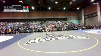 157 lbs Champ. Round 1 - Hunter Dunning, Roseville vs Tyson Trask, Lebanon