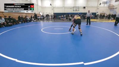 136 lbs Champ. Round 2 - Turbold Boldbaatar, Alameda vs Leonardo Alcala, JFK