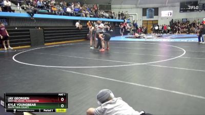 JV-32 lbs Round 2 - Jay Georgen, West Delaware, Manchester vs Kyle Youngbear, South Tama County