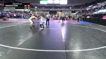 6A 175 lbs Semifinal - Damarcus Powe, Gardendale Hs vs Bryce Schwan, Athens