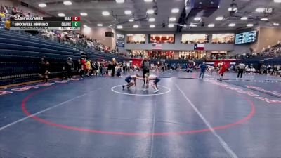 113 lbs Cons. Round 2 - Maxwell Marino, Conroe Woodlands College Park vs Cash Waymire, Brentwood Academy