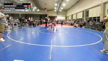 90 lbs Rr Rnd 1 - Brooke Murray, CT Whale Orca vs Kayna Wilder, ICWL Bruisers Girls