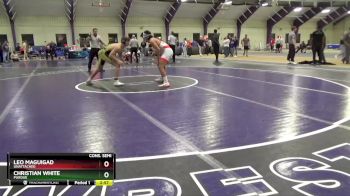 141 lbs Cons. Semi - Christian White, Purdue vs Leo Maguigad, Unattached