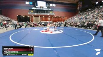 3A-120 lbs 1st Place Match - Ryan Nutt, Pinedale vs Axel Mackinnon, Green River