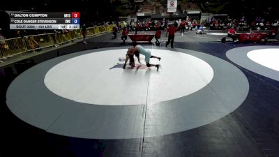 150 lbs Cons. Sub-quarters - Dalton Compton, Baton Rouge Training Center vs Cole Danger Stevenson, Sunnyvale Wrestling Club