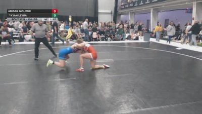 140 lbs Champ. Rd Of 32 - Abigail Molitor vs Kyah Leyba