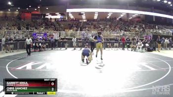 3A 182 lbs Cons. Semi - Chris Sanchez, South Dade vs Garrett Krsul, George M. Steinbrenner