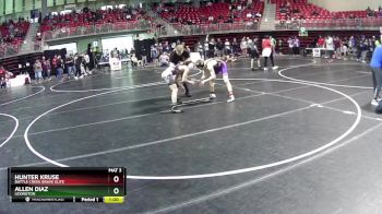 140 lbs Semifinal - Allen Diaz, Lexington vs Hunter Kruse, Battle Creek Brave Elite