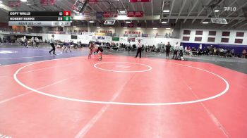 141 lbs Cons. Round 2 - Cofy Walls, Georgetown (KY) vs Robert Burke, University Of Saint Mary (KS)