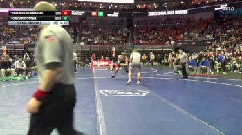 2A-190 lbs Cons. Round 5 - Oscar Potter, Woodward-Granger vs Brendan Lamfers, Sioux Center