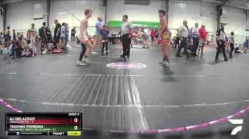 122 lbs Placement (4 Team) - AJ DeLacruz, Team Palmetto vs Thomas Morgan, Roundtree Wrestling Academy