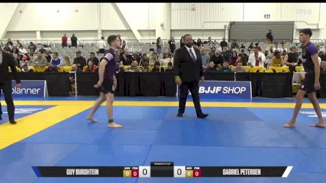 GABRIEL PETERSEN vs GUY BURSHTEIN 2025 World IBJJF Jiu-Jitsu No-Gi Championship