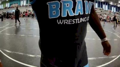 157 lbs Round 3 (6 Team) - Leandre Campbell, Braves WC vs Sylas Reyes, BHWC | Black Hive Wrestling Club
