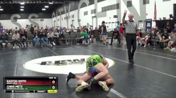 95 lbs 2nd Wrestleback (8 Team) - Easton Smith, Beast Mode vs Chris Metz, Minions Black (GA)