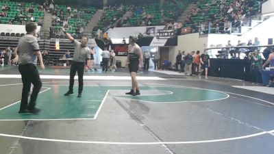 1A-4A 215 Champ. Round 2 - Brady Thrash, Ashville vs Brennan Bowling, St. John Paul II