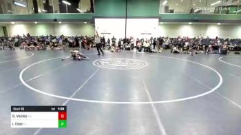 80 lbs Quarterfinal - Santi Valdez, CA vs Ivan Eder, FL