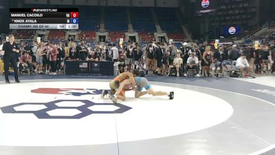 106 lbs Champ. Rd Of 64 - Manuel Cacoilo, California vs Knox Ayala, Iowa