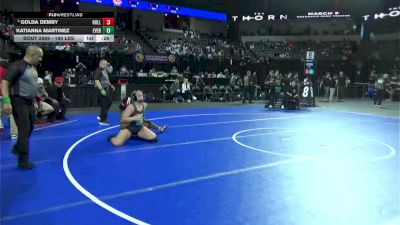 190 lbs Consolation - Golda Demby, Hollister (CC) vs Katianna Martinez, Evergreen Valley (CC)