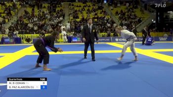 MAIREAD ROWLAND-COMAN vs BÁRBARA PAZ ALARCÓN CUEVAS 2024 World Jiu-Jitsu IBJJF Championship