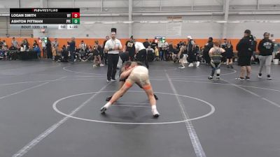 96 lbs Semifinal - Logan Smith, Wadsworth Youth vs Ashton Pittman, Peer Pressure Elite