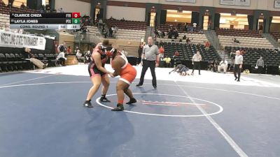 235 lbs Cons. Round 1 - Clarice Chiza, Fort Hill vs Layla Jones, Patuxent