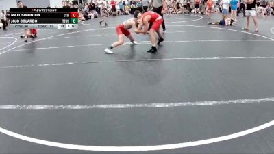 100 lbs Round 3 (4 Team) - Jojo Colardo, TDWC vs Matt Simonton, CTWHALE