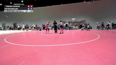 150-154 lbs 1st Place Match - Haleigh Bodin, TX vs Kadence Center, AR