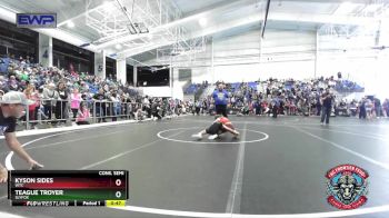 64 lbs Cons. Semi - Teague Troyer, SlyFox vs Kyson Sides, WTC