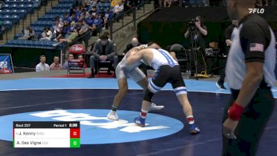 174 lbs 1st Place Match - Josh Kenny, Grand Valley State vs Anthony Des Vigne, Central Oklahoma