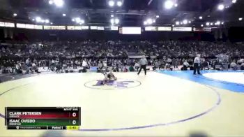4A 126 lbs Cons. Round 3 - Isaac Oviedo, Ridgevue vs Clark Petersen, Shelley
