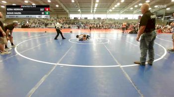 100 lbs Rr Rnd 3 - Ezra Herron, East Carolina Elite vs Doug Hazel, Kraken